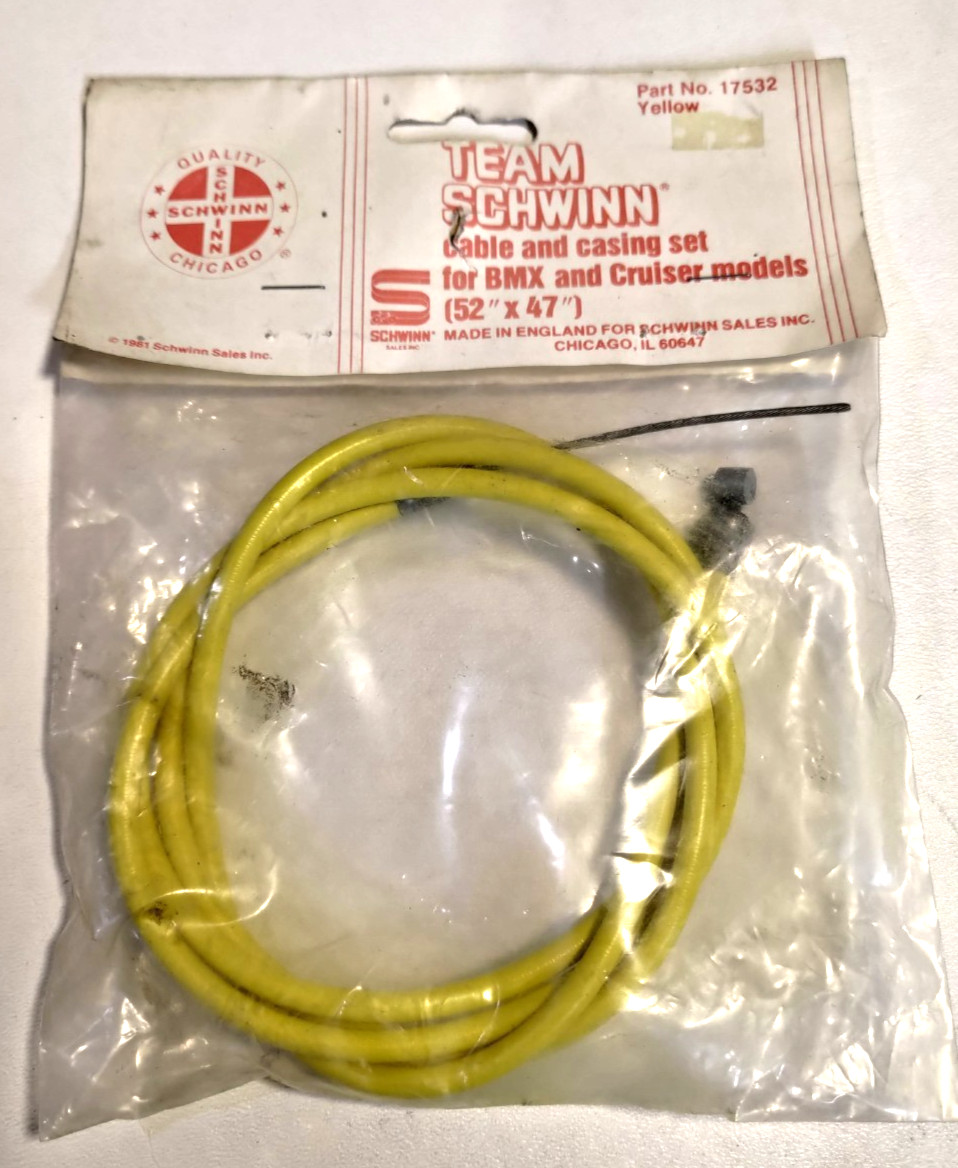Schwinn Predator by Clark`s of England 1.6mm (52″x47″) Brake Cable – New – NOS