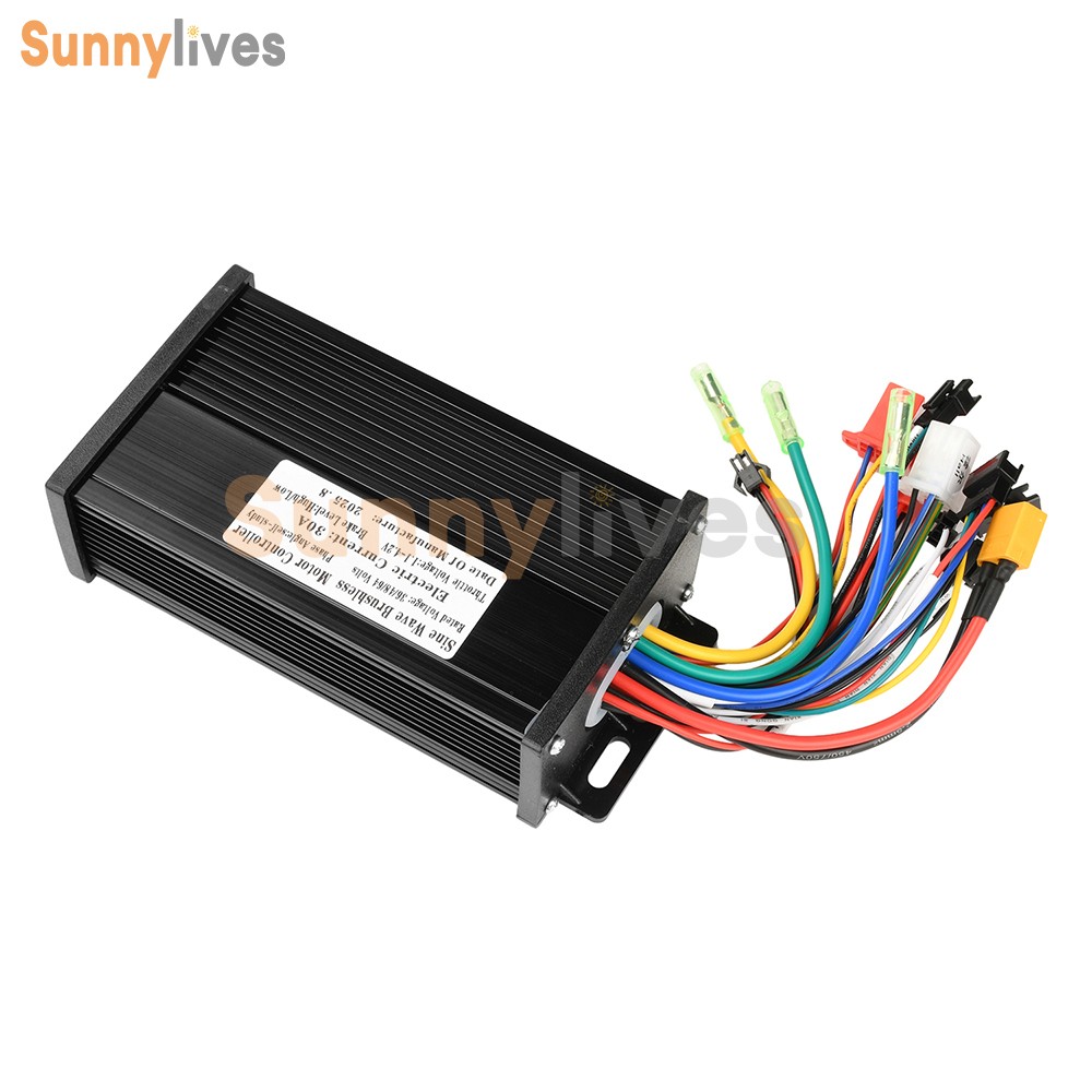 36V 48V 64V 40A 30A 20A Brushless Motor Controller E-Bike S866 LCD Display Meter