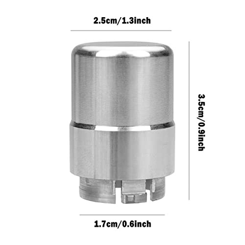Transmission Shifter Button Knob Gear Shift Handle Button for Hummer H2 Silver