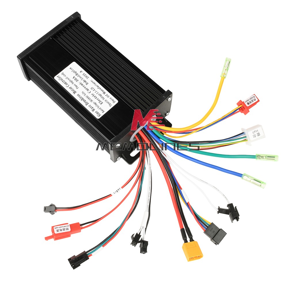 36V48V64V 30A Sine Wave Brushless Motor Controller 750-1500W Driver S866 LCD