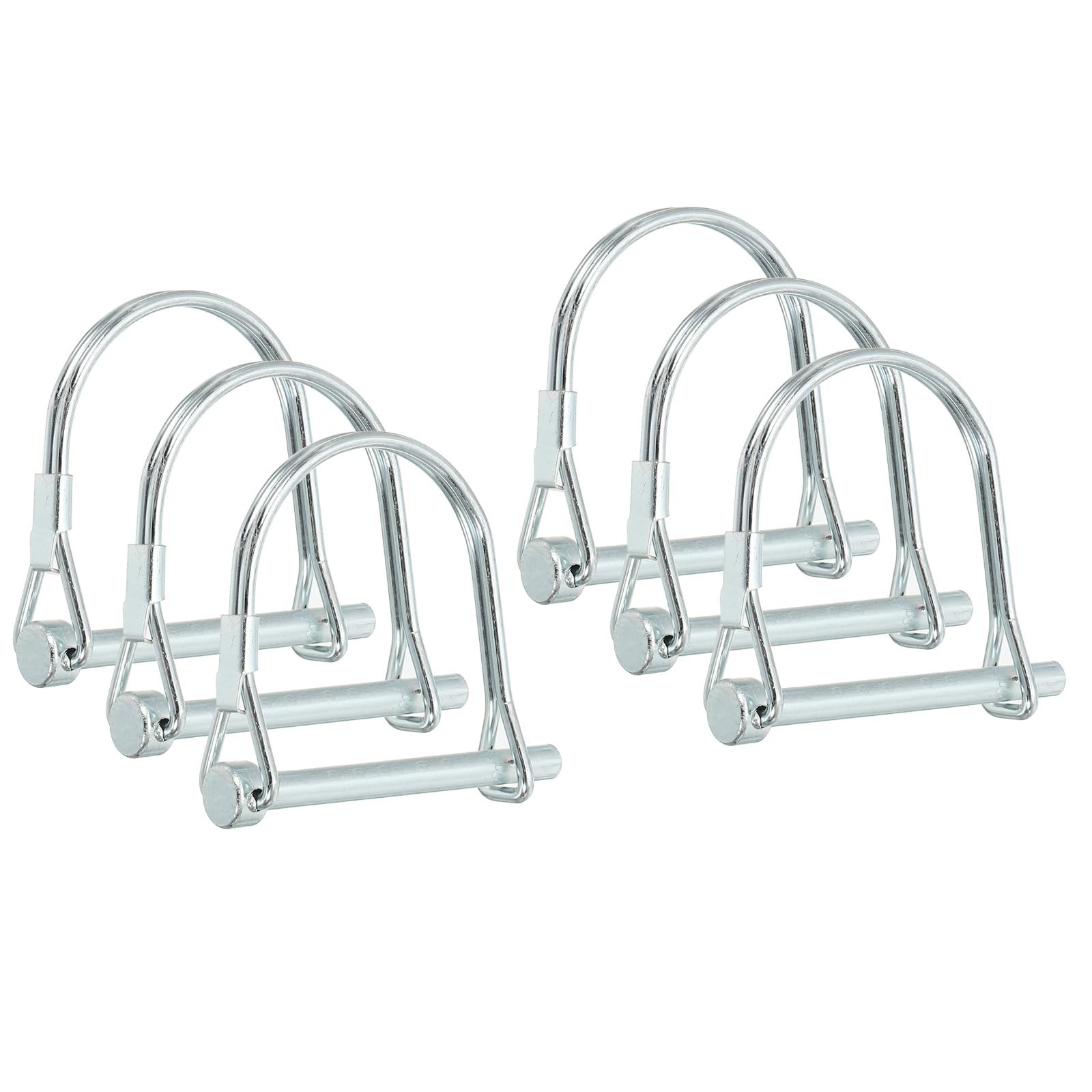 PATIKIL Trailer Coupler Pin 3/16×1-5/8×1.38″(D*L*IW), silver