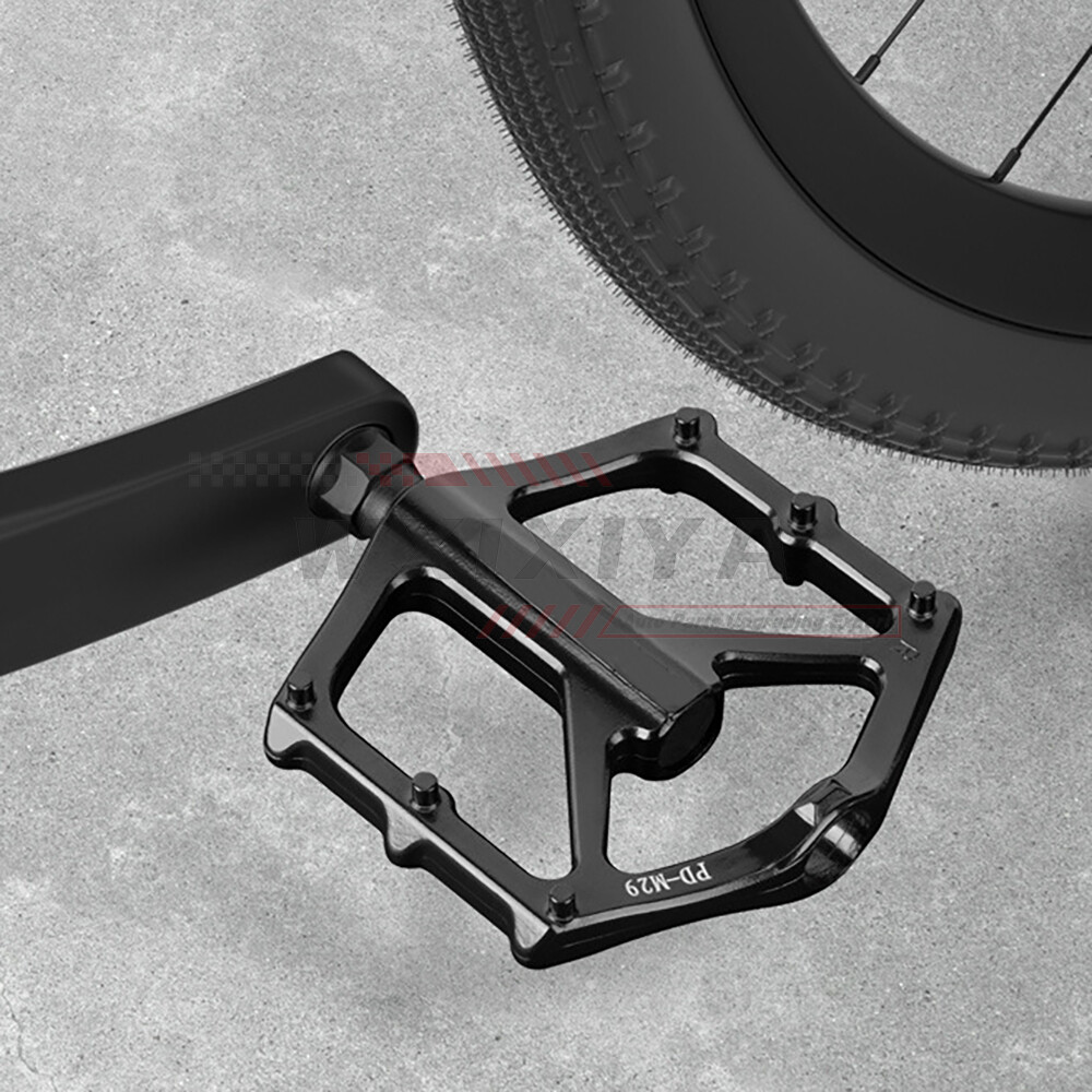 Mountain Bike Pedal Bearing Sealed MTB Cycling Flat Platform Aluminum 9/16″ L+R