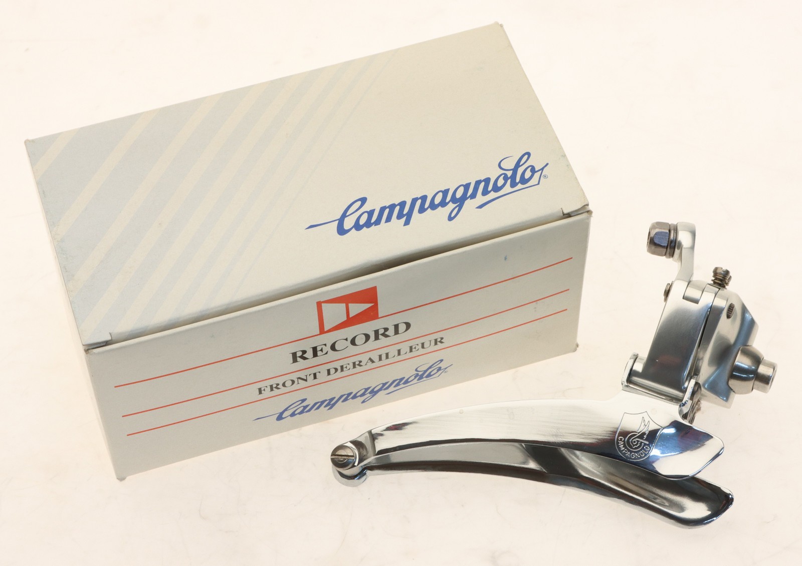 Campagnolo C Record ’94 Front Derailleur 8 Speed Double Braze-On NOS NEW NIB