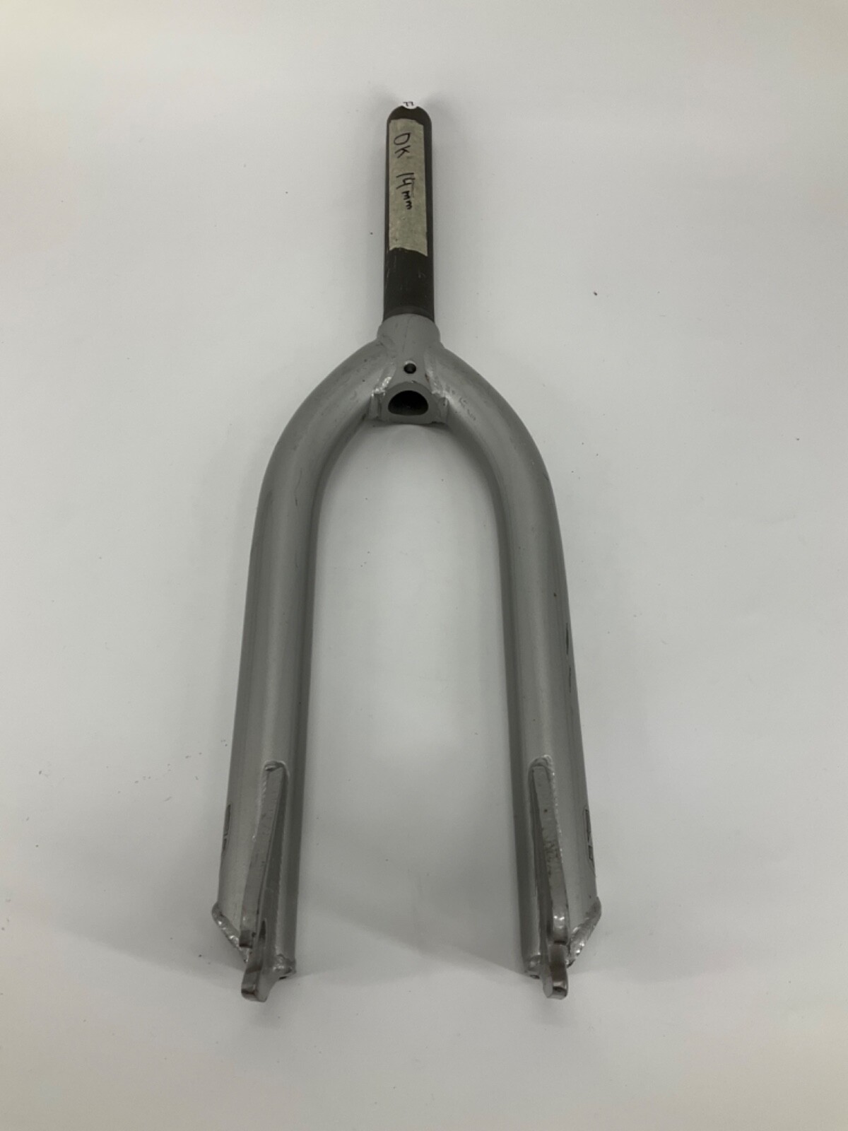 DK BMX Bike Threadless 14mm Fork 19″ Length 1″ Diameter CRMO Silver