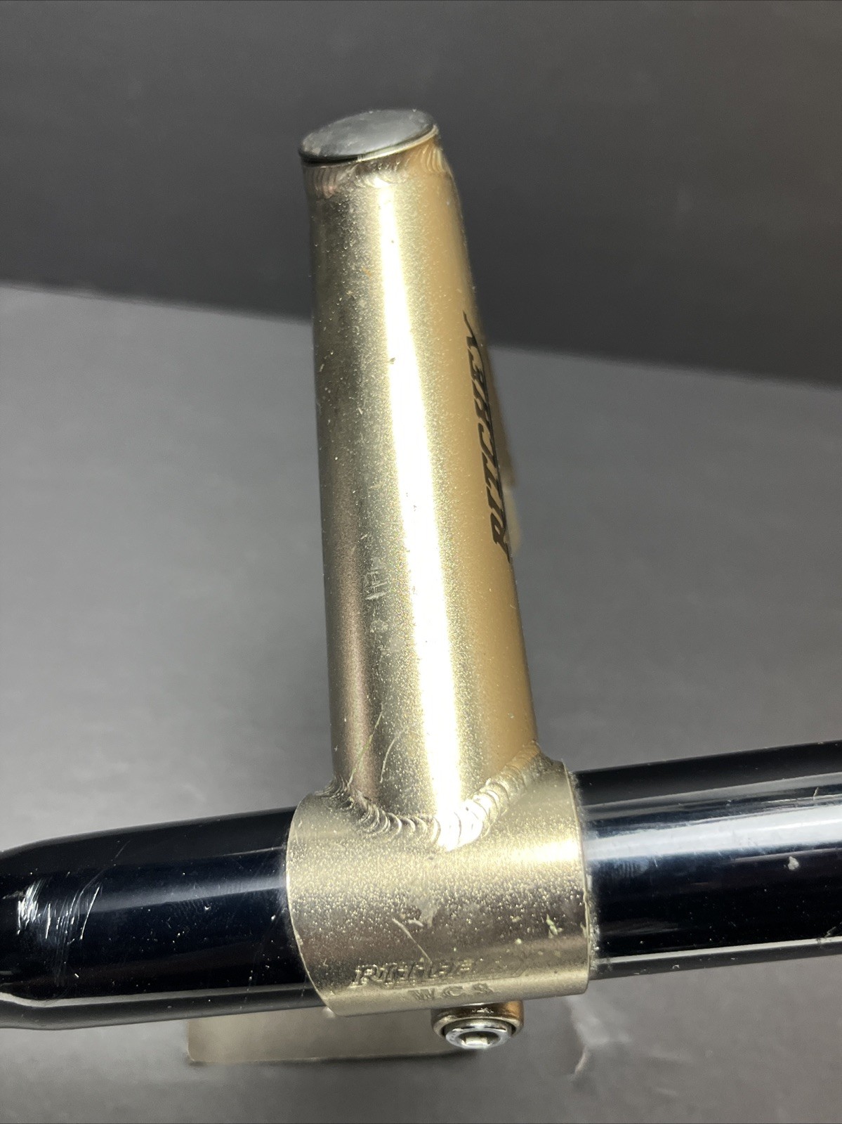 Vintage Rare Ritchey WCS 1” Quill Cr-mo Road Stem 120mm 26.0, 73*Mfg by Nitto