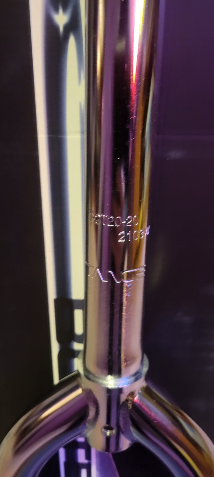 Bottema Bmx Forks New 20in Chrome Threadless