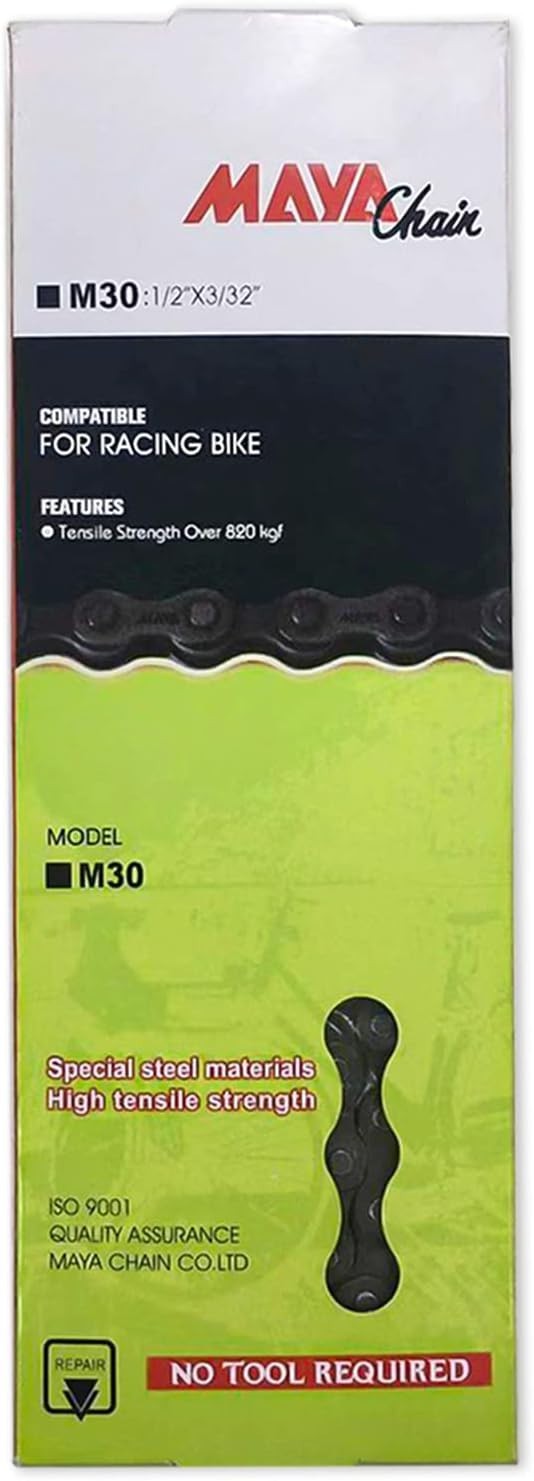 Compact 6/7/8-Speed Bike Chain – Rust-Proof & Easy Install, 58 Inches