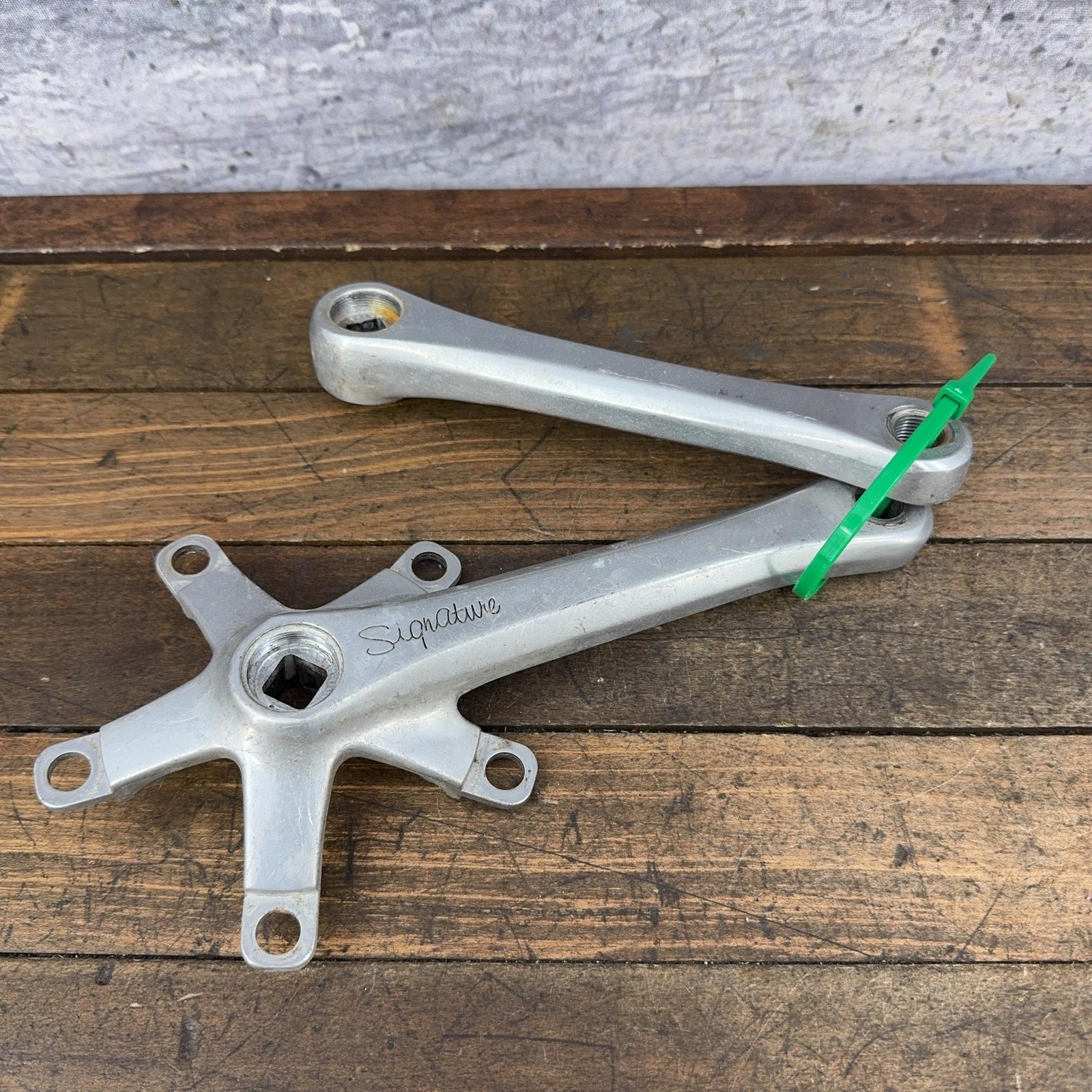 Vintage SR Signature Crankset 165mm 110 BCD Square Taper 165 Japan Road Bike