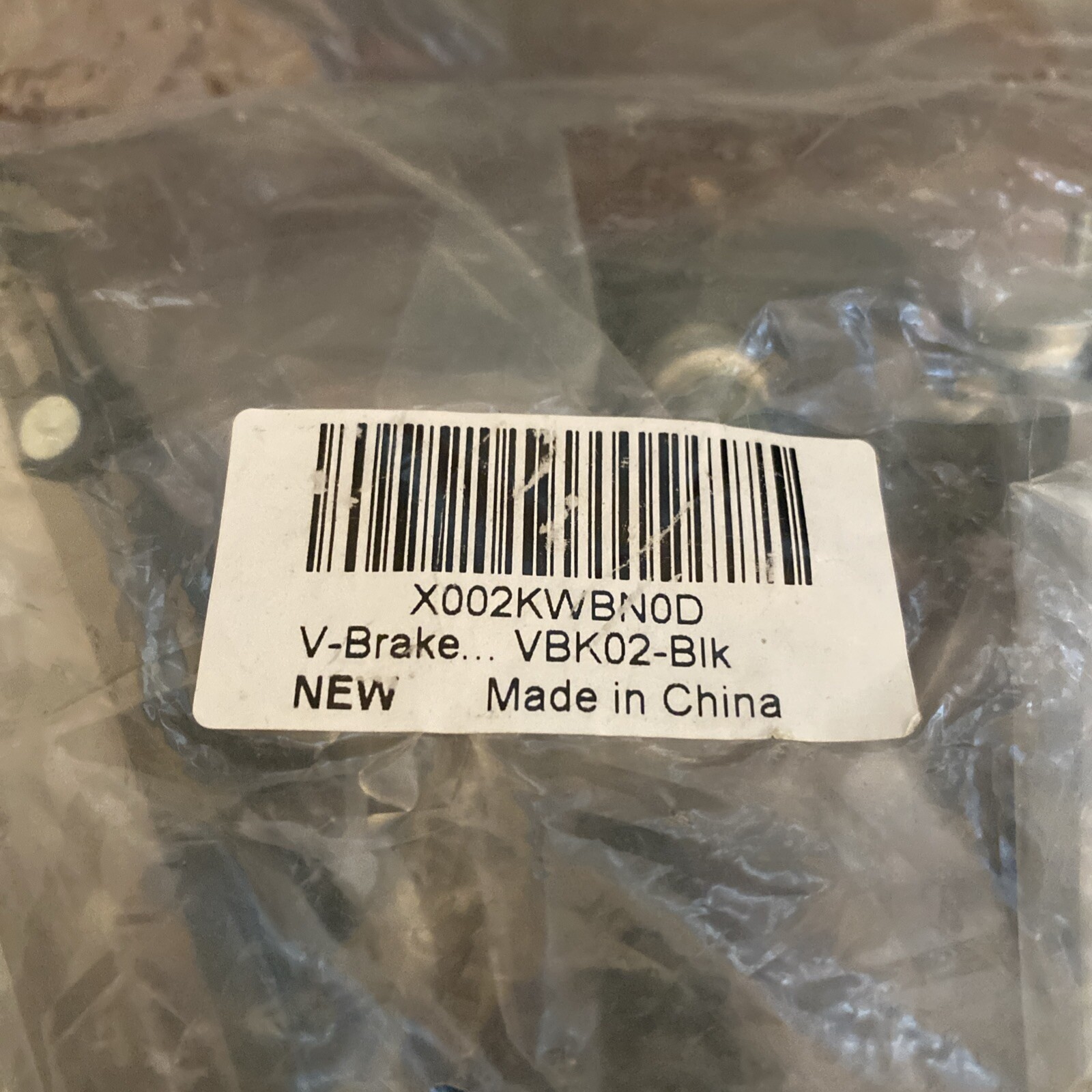 Bicycle V Brake VBK02-Blk New Sealed Package Made In China