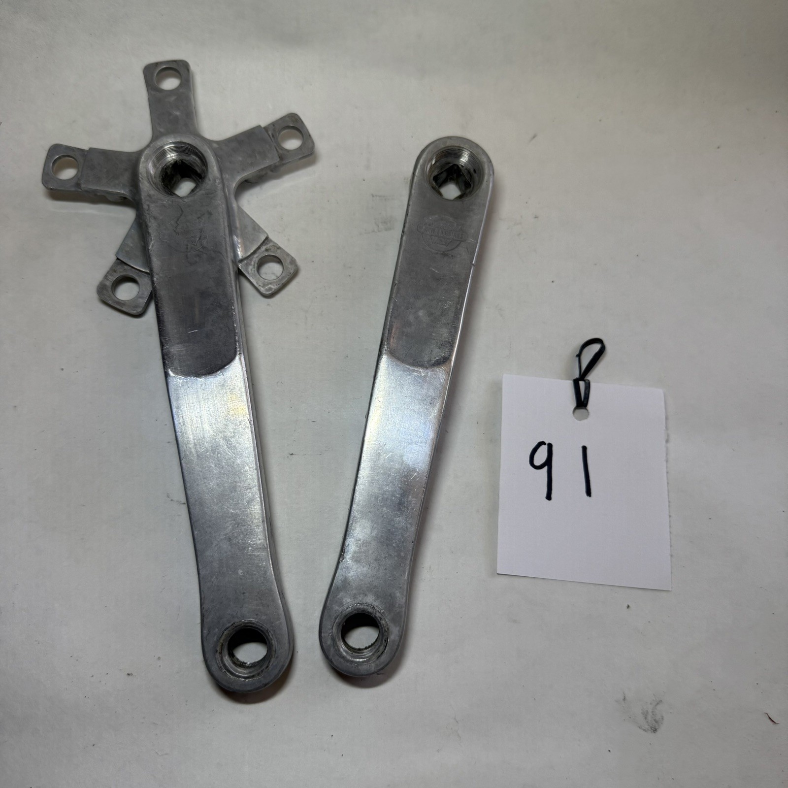 Vintage White industries By Sugino Crankset Square Taper Cranks 175mm