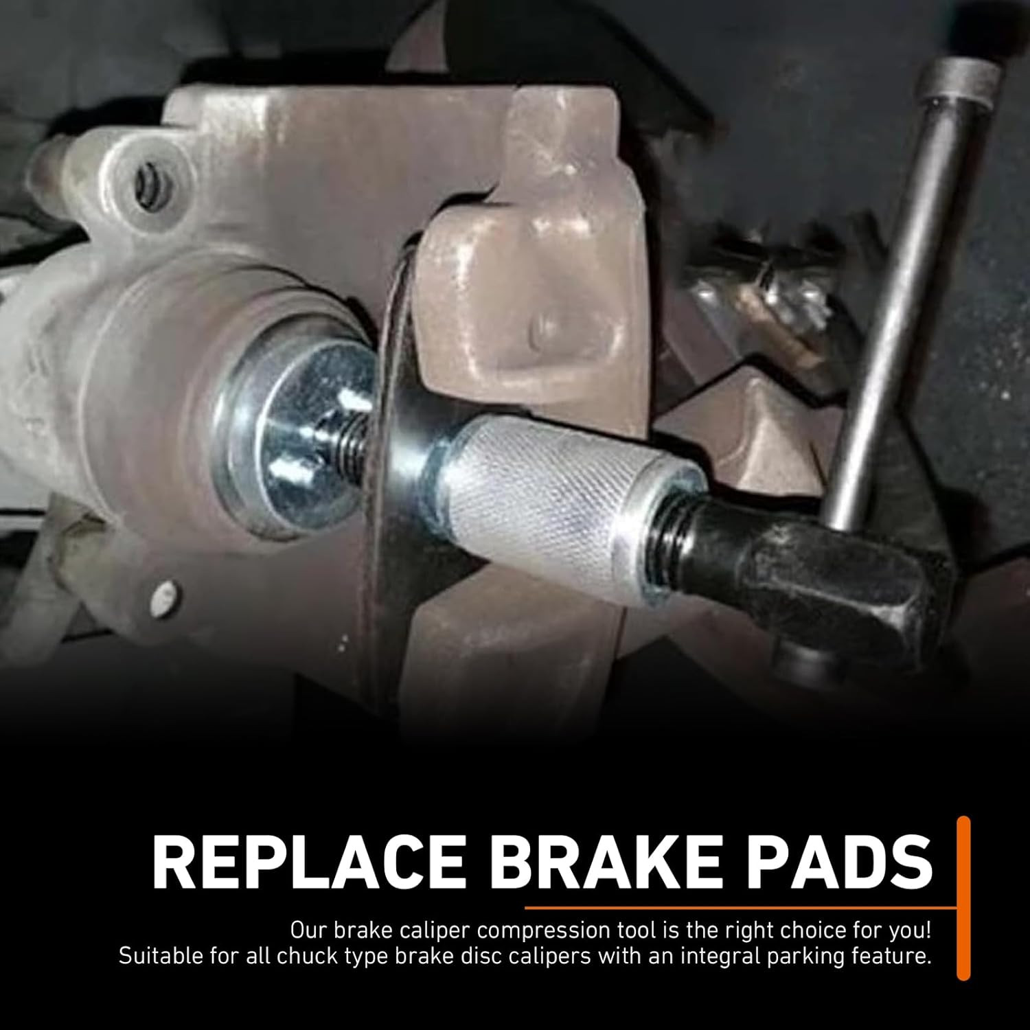 Brake Caliper Compression Tool Set Universal Piston Rewind Tool