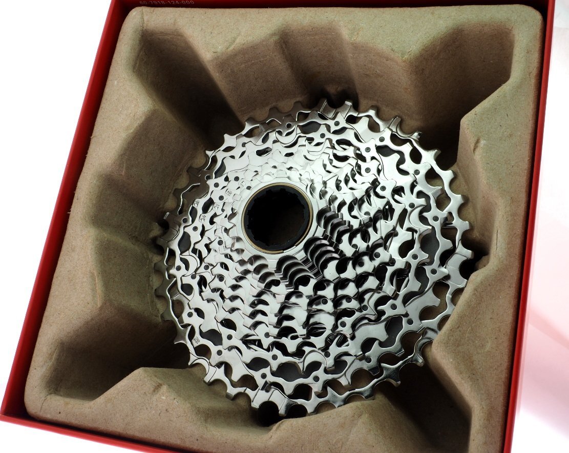 SRAM RIVAL AXS 12 Speed XG-1250 10-36T Cassette, RED/FORCE MAX 36T RD USABLE