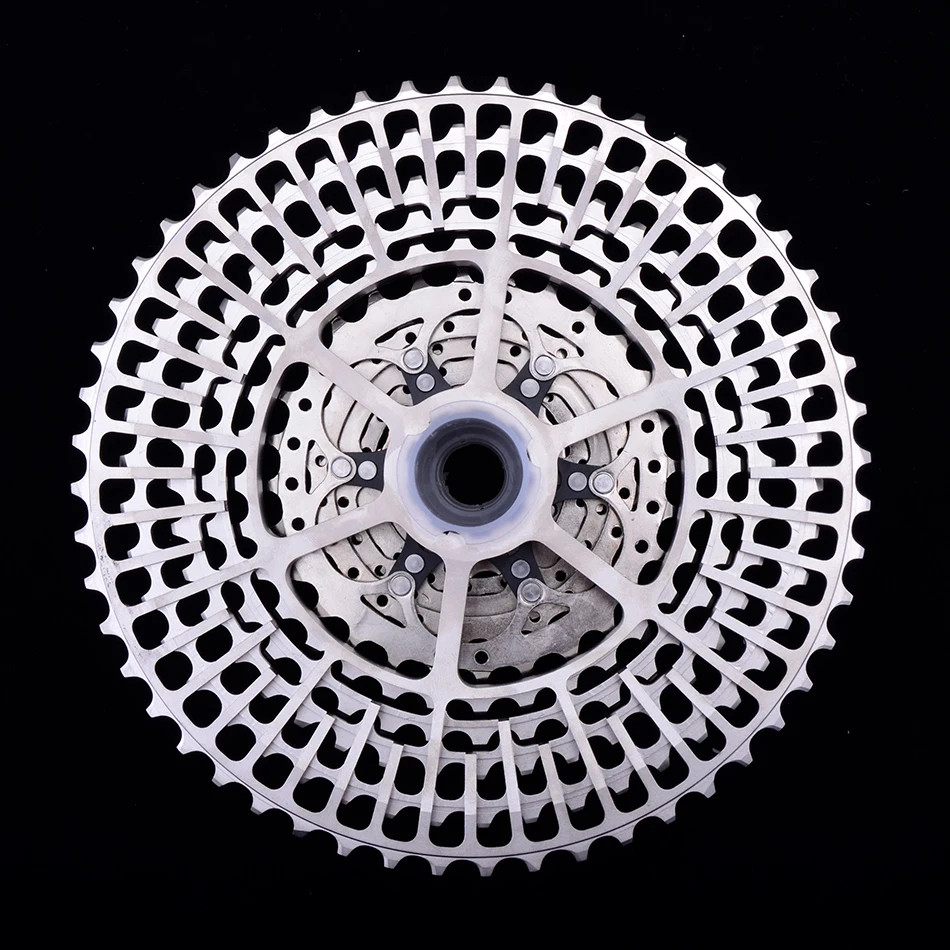 SUNSHINE Ultra Light Mountain Bike Bicycle Cassette Aluminum Alloy Hollow CNC Ma