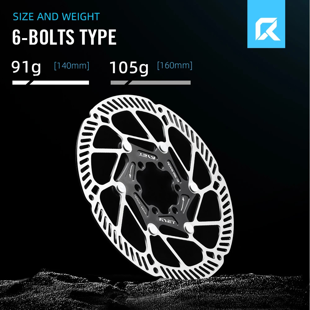 Ultralight Floating Bike Disc Rotor 140Mm 160Mm – 6 Bolt & Center Lock Stainless
