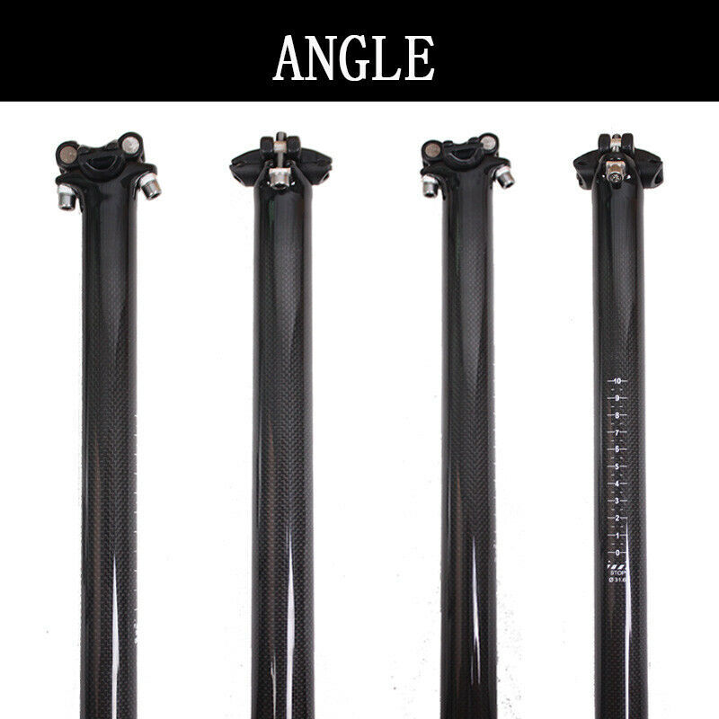 Carbon Fiber Seatpost 27.2/28.6/30/30.8/31.6/33.9mm MTB Bike Seat Tube Seat Post