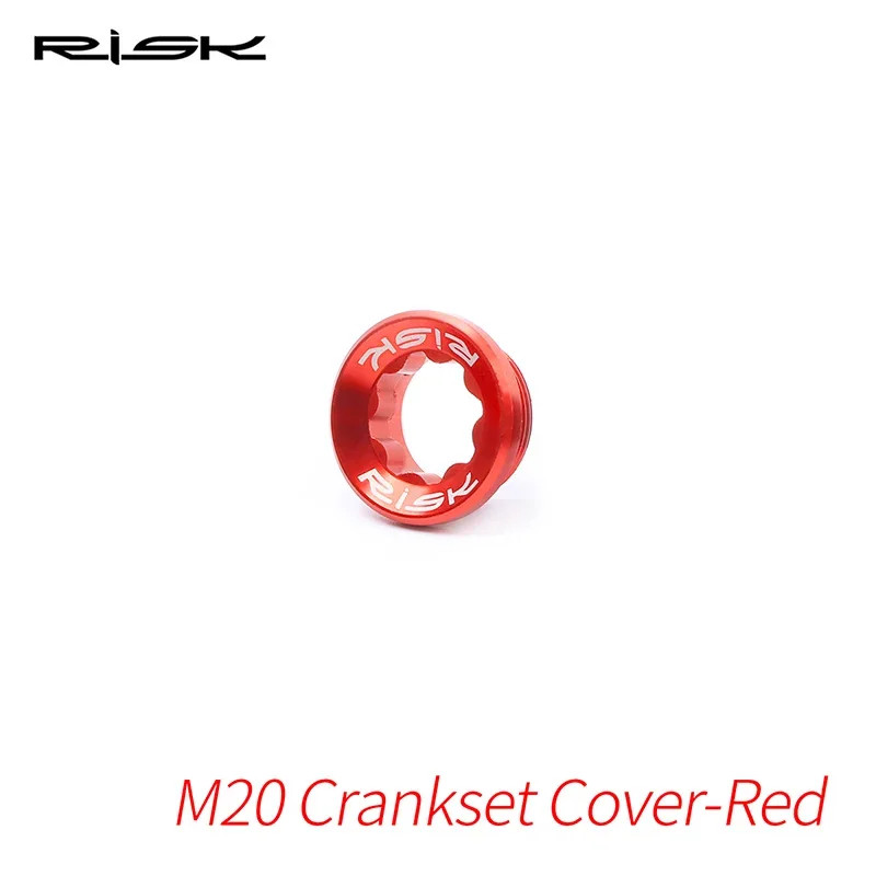 M20X8 Bike Aluminum Bottom Bracket Bolts,Bicycle Crankset Cover Cap Suit for Deo