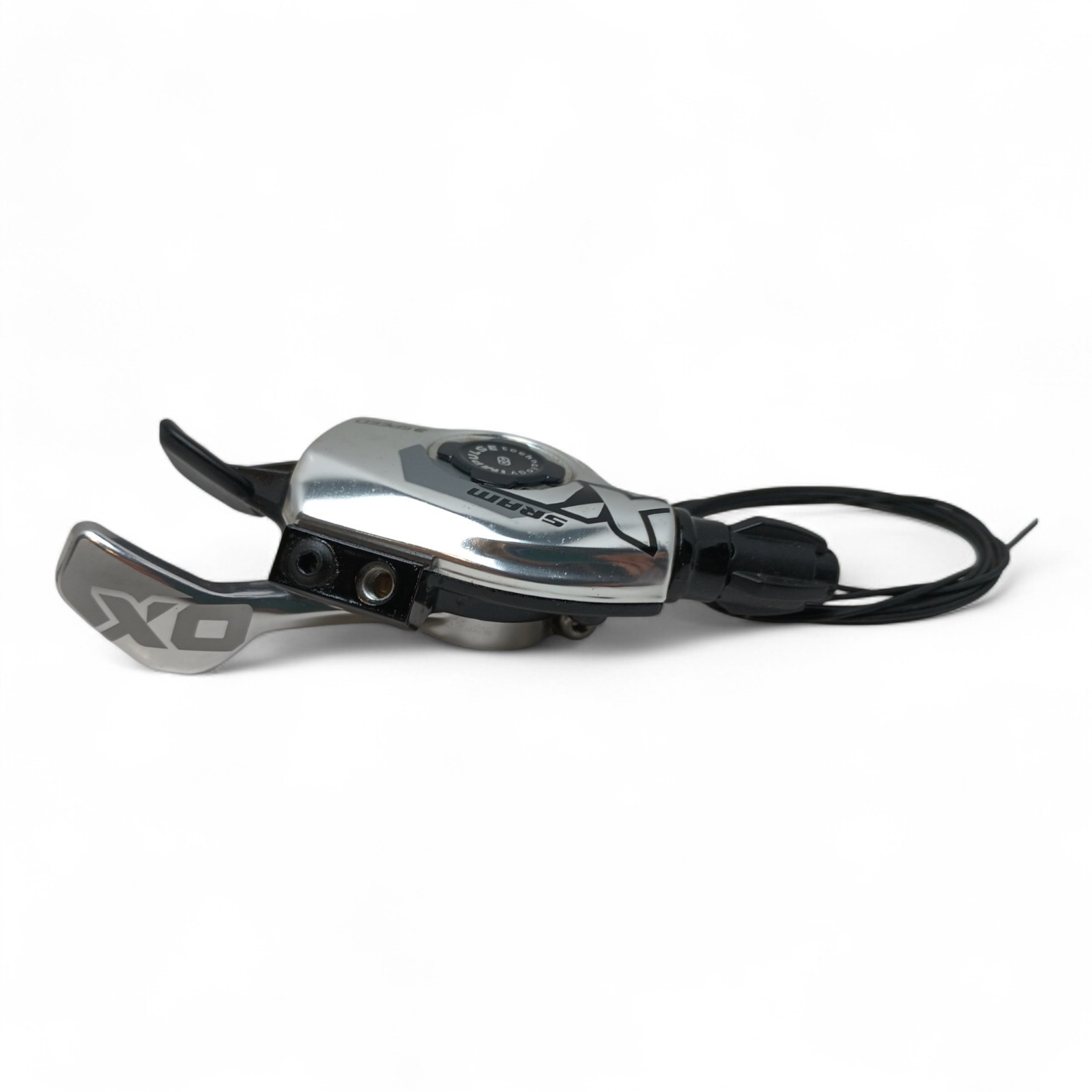 SRAM XO 2 Speed Chrome Silver Left Hand Shfiter MTB RETRO NOS