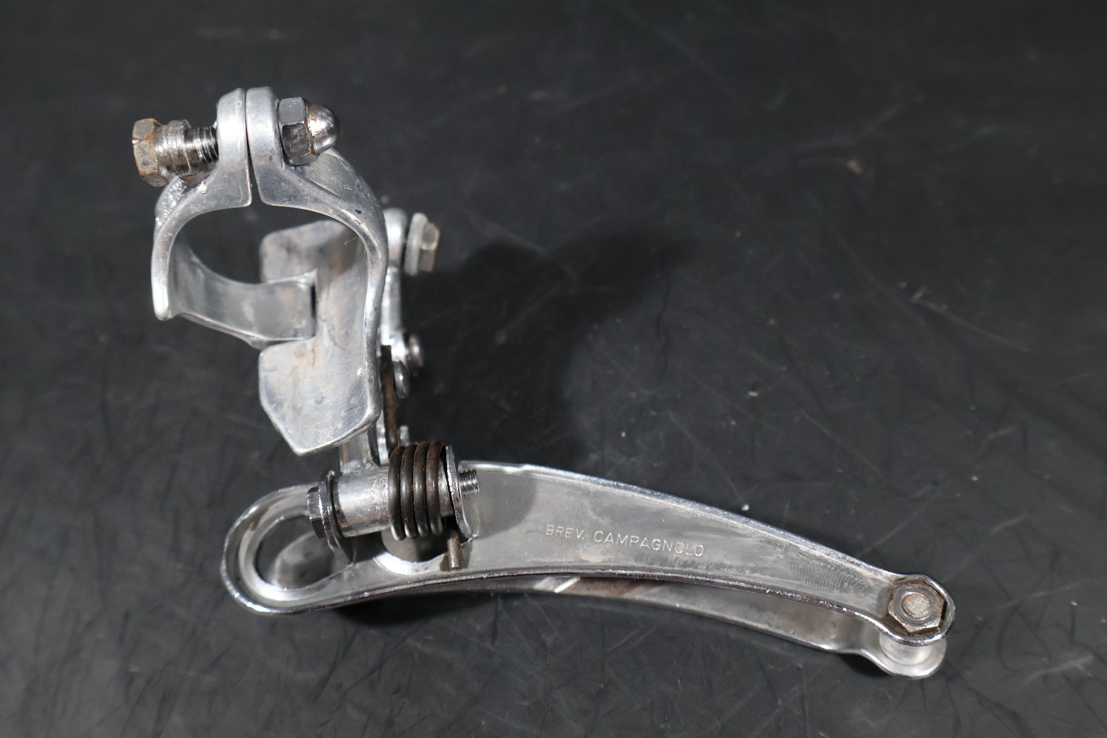 Campagnolo Nuovo Record Front Derailleur 28.6 Bottom Pull Italy Vintage Eroica