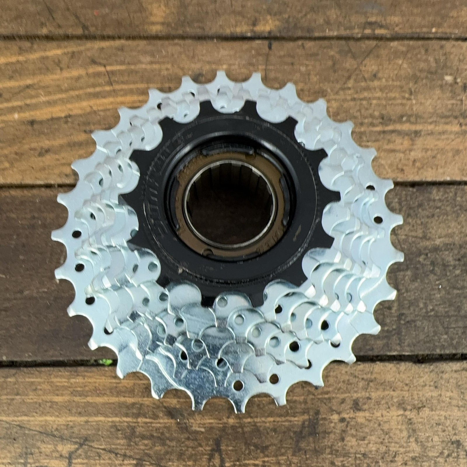 SunRace Freewheel 7 Speed 14-28T 28T Silver Steel Threaded Bike New Open Box