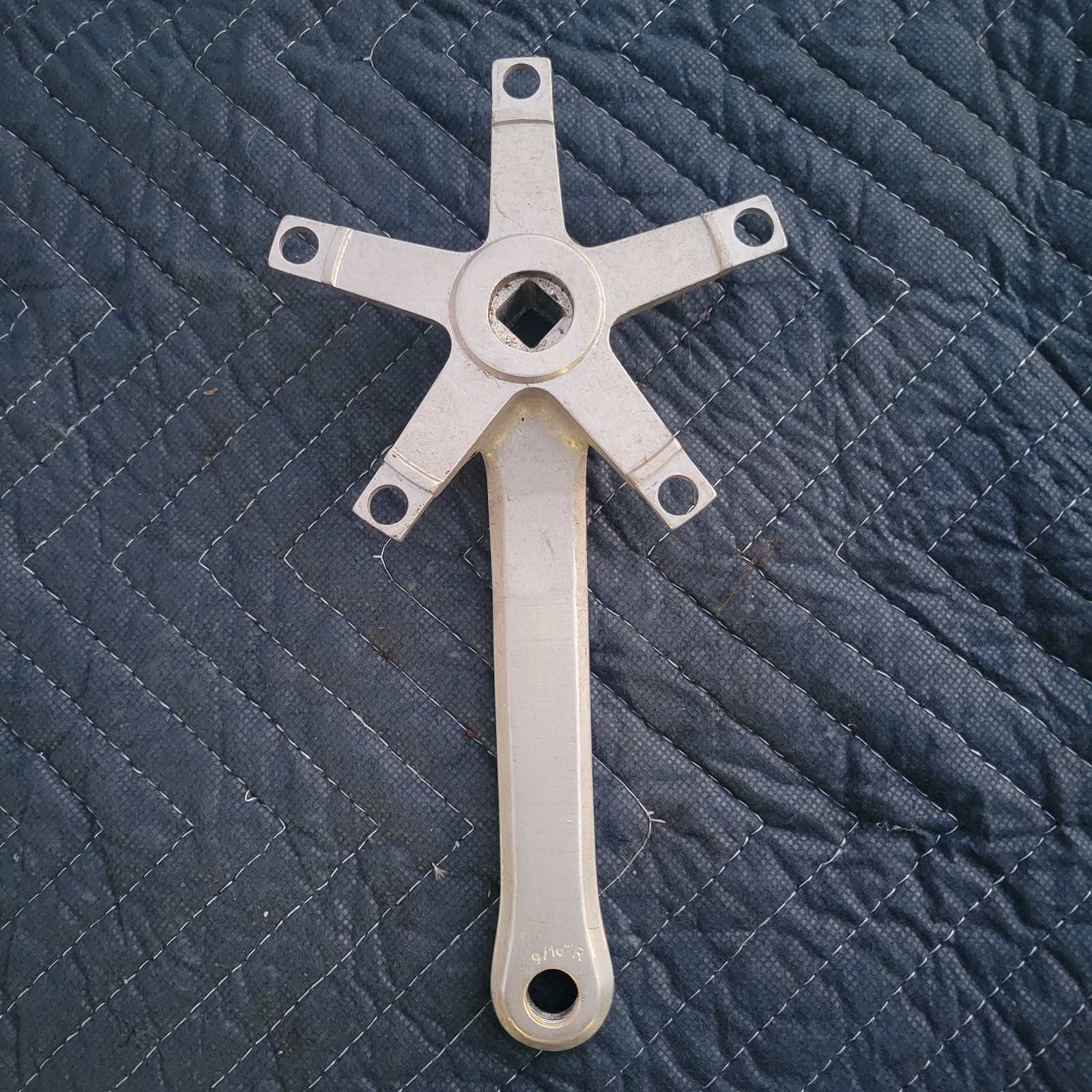 Vintage Nervar Crank Arm Right France BSA 170 mm Alloy Square Race Eroica 110mm