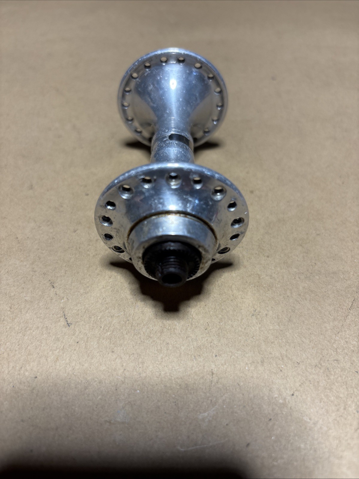 Campagnolo C-Record Era Low Flange Front Hub 36H 100mm Spacing Vintage Leroica