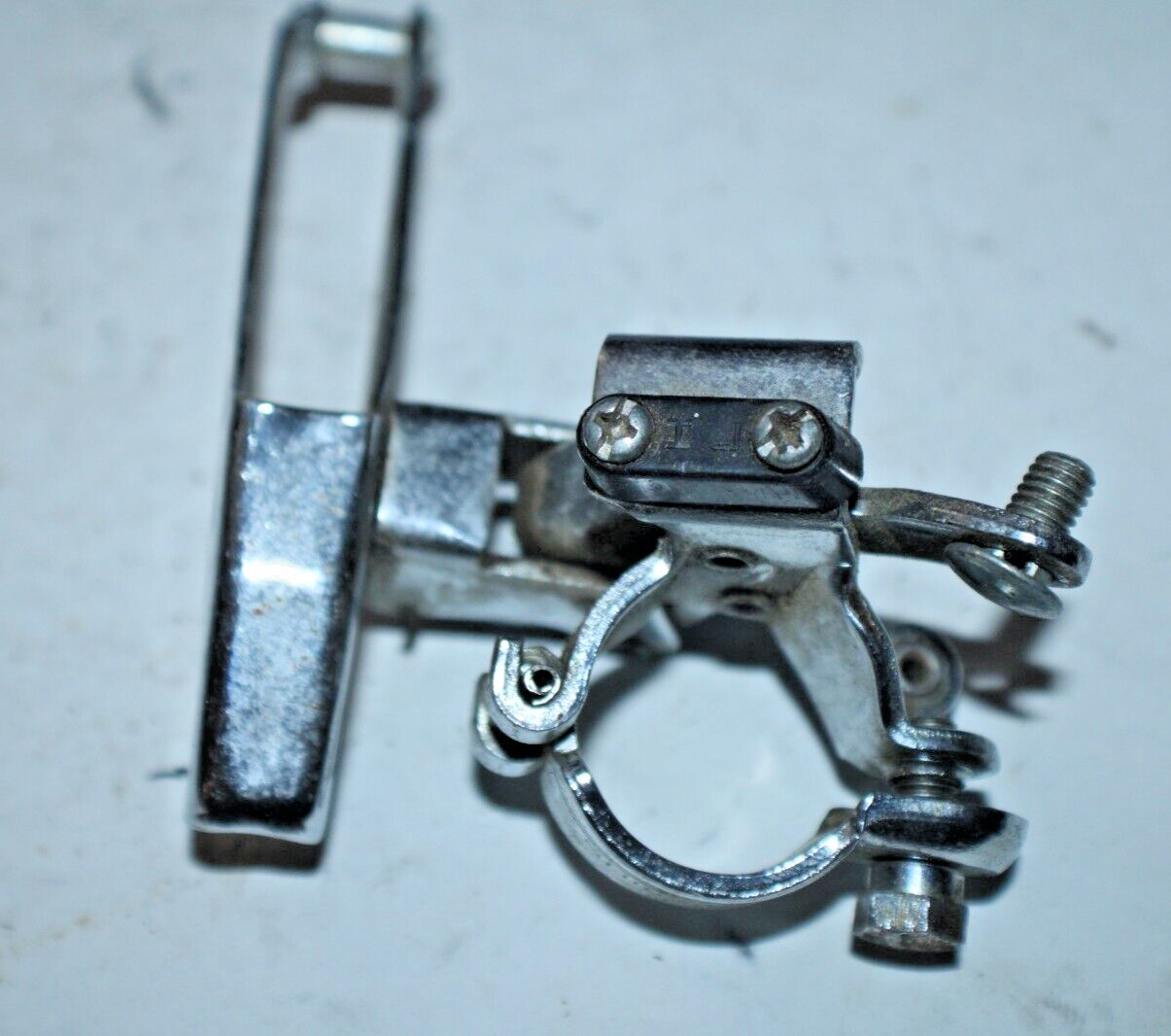 Shimano Thunder Bird II Vintage Double Front Derailleur 25.4mm Silver Ships USA!