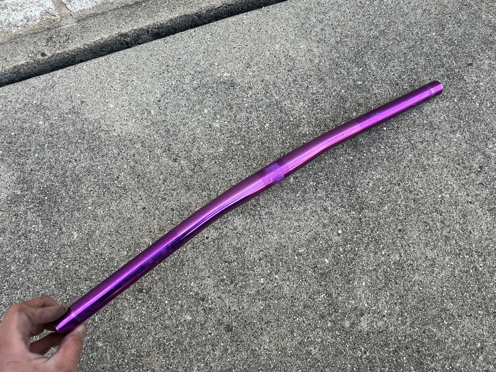 Vintage Barracuda Handlebar 25.4 Mountain Flat Bar 90s 560 mm CUDA Purple