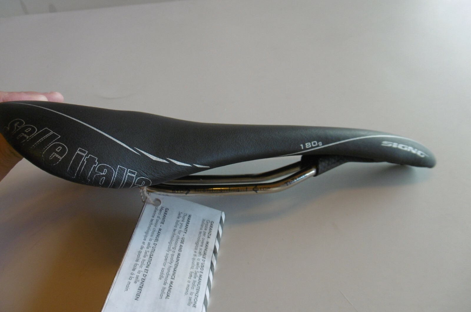 Selle Italia Signg Limit Edition Saddle Titanium Tube Black 180g NOS