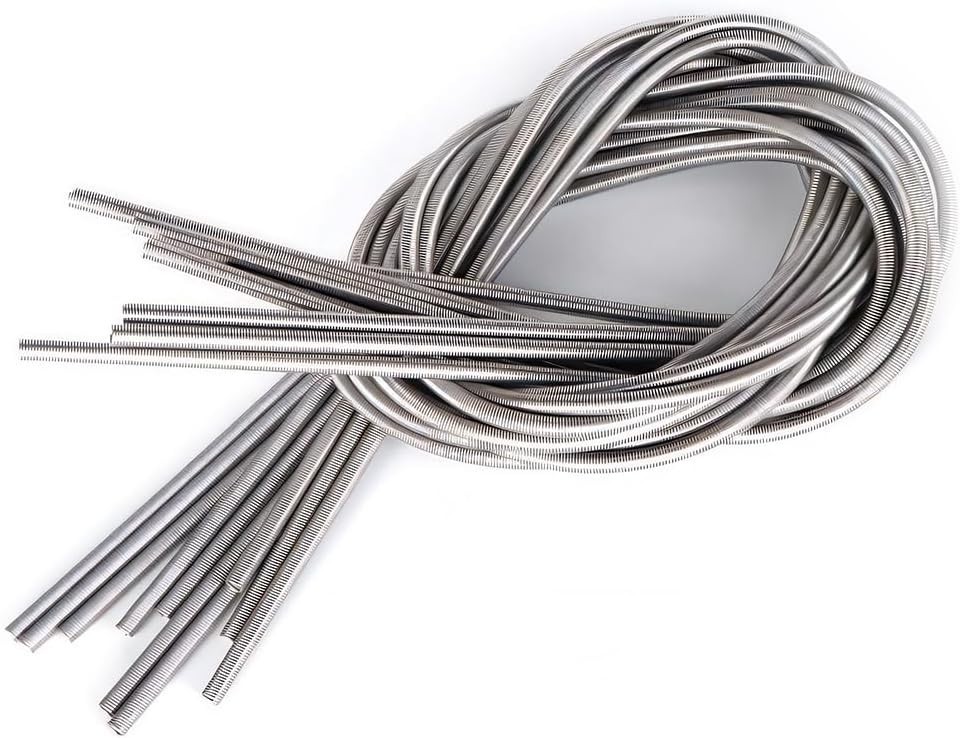 3/16» x 13 Ft Stainless Steel Brake Line Protector, Rustproof 3/16″-13 Feet