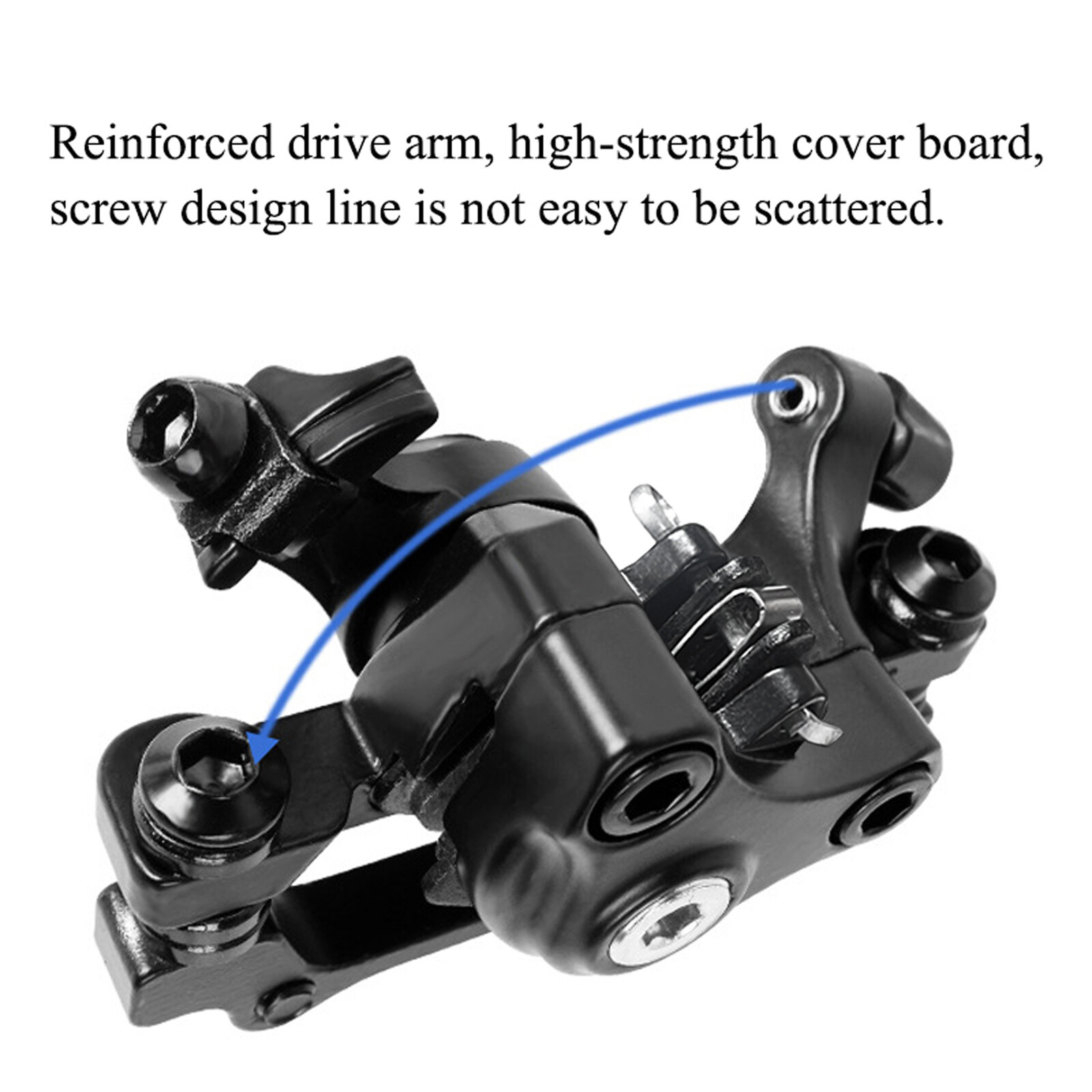 ZOOM MTB Bike Mechanical Disc Brake Caliper Front&Rear Single/Double Drive Brake
