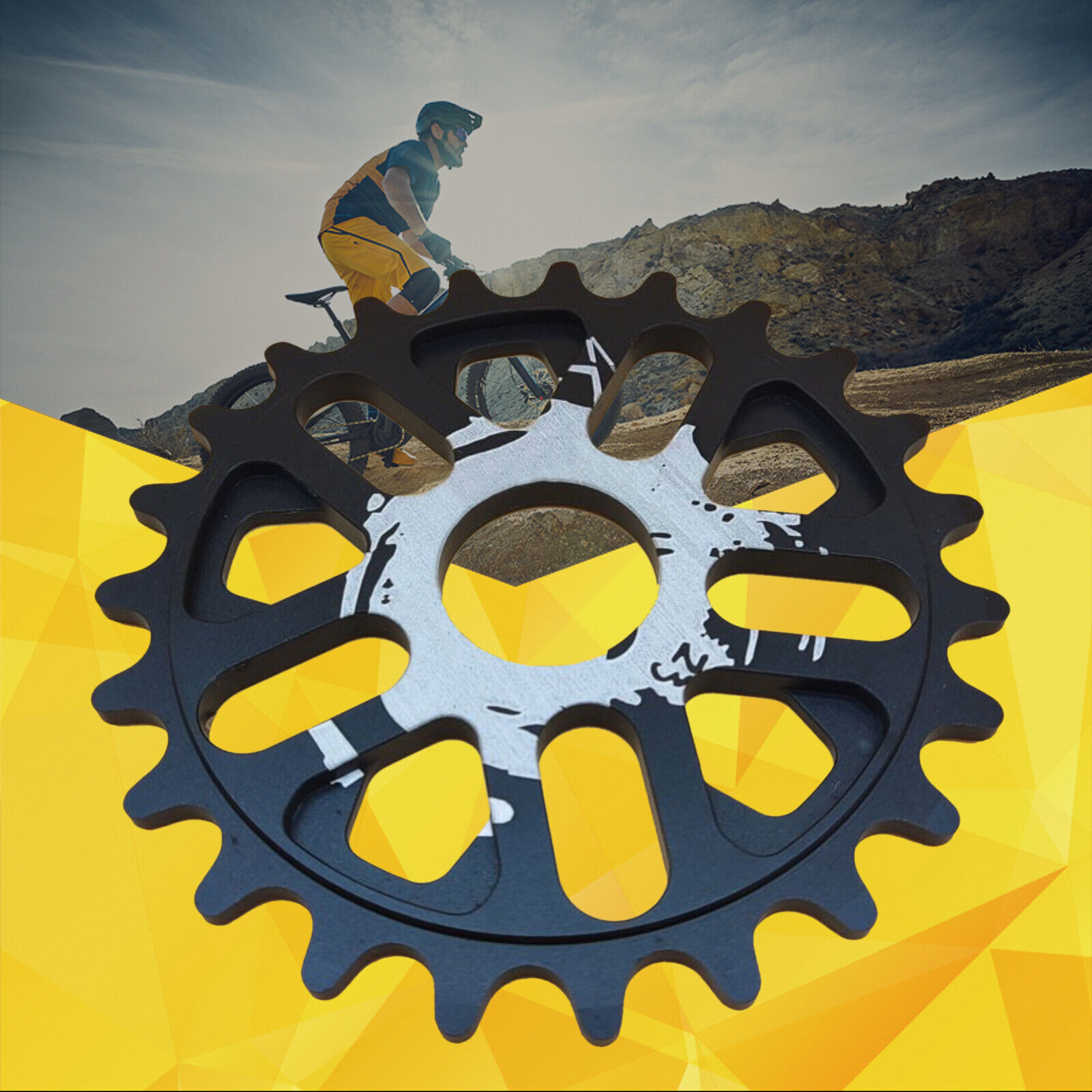 CNC 50g BMX bicycle 23T Chainring Sprockets Coalition Alloy bmx bike drivelineQe