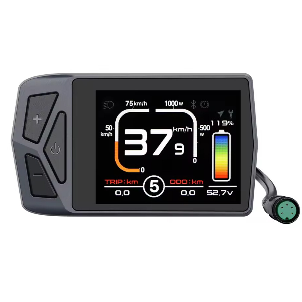 EKD01 Ebike LCD Display Bluetooth Navigation UART For BAFANG Electric Bike Motor