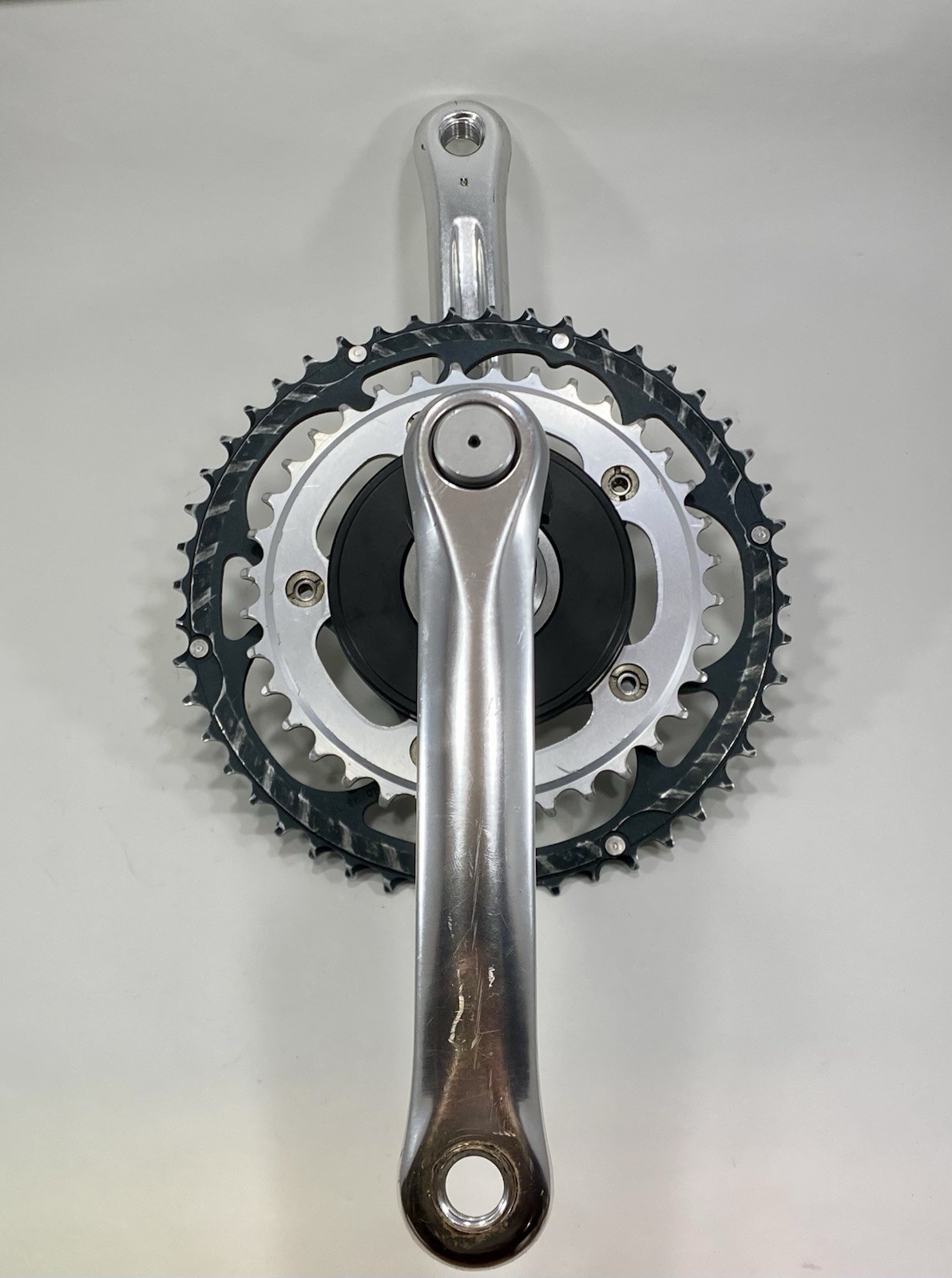Vintage Schlumpf Speed Drive Road 2 Speed Crank Set 110 BCD Early 1990s Germany
