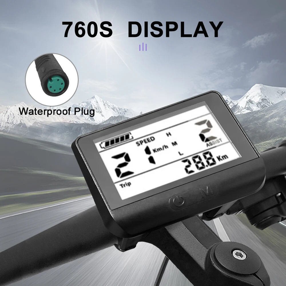 Electric Bike LCD Display for BBS02B BBS01B BBSHD BBS Mid Drive Motor Bicycle