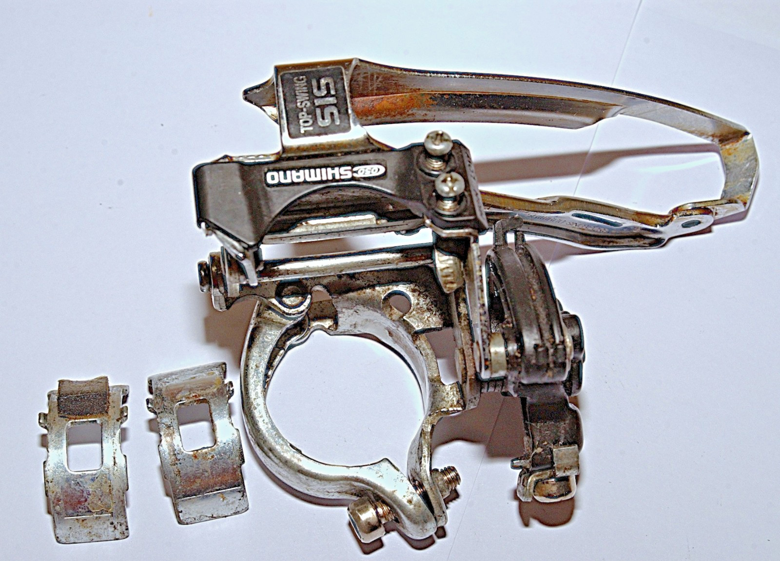 Shimano C050 FD-C051 Front Derailleur 34.9/31.8mm Touring MTB, 3×6/7-Spd for 48T