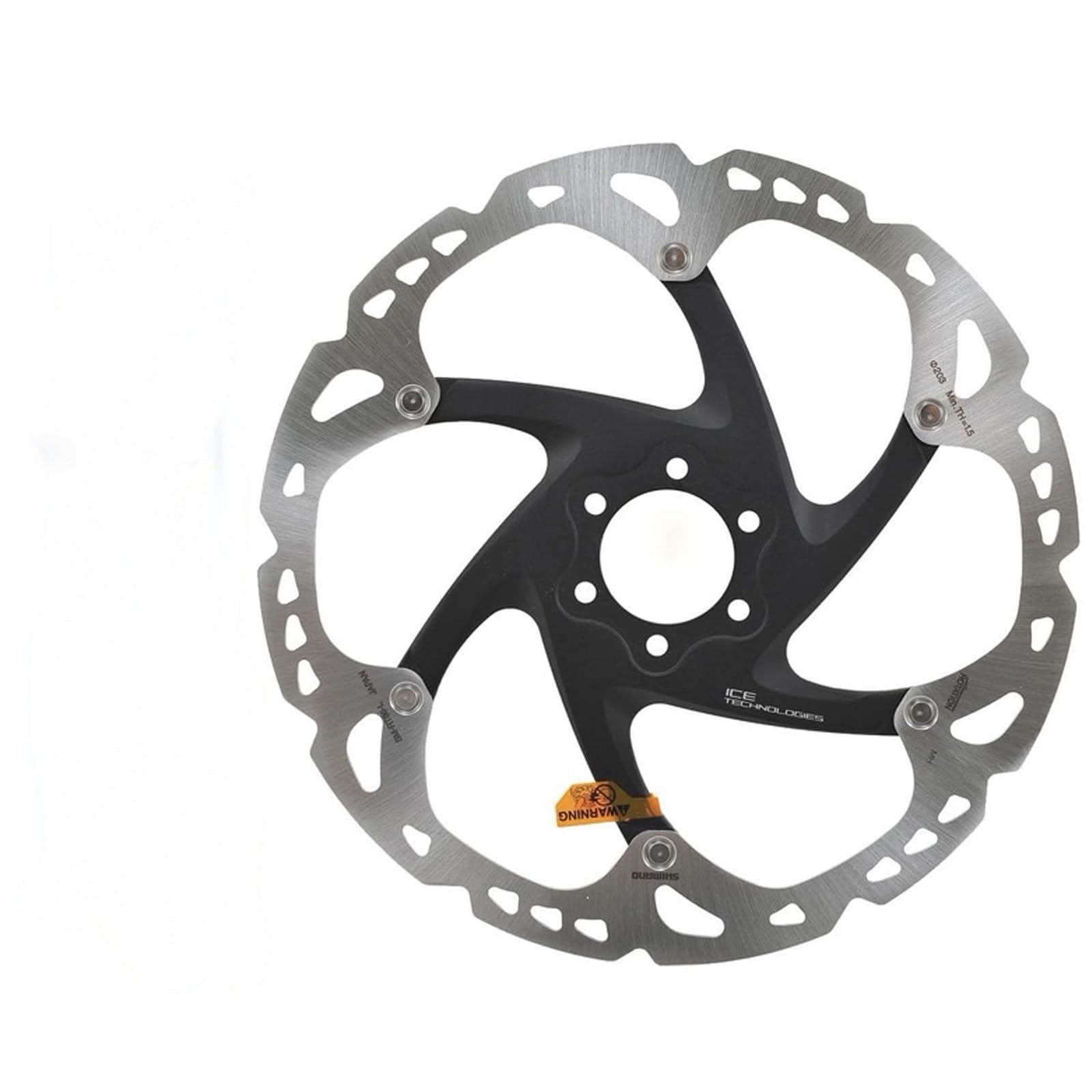 SM-RT66/86 6-Bolt Disc Brake Rotor, Bicycle Brakes Rotors 160mm/180mm/203mm