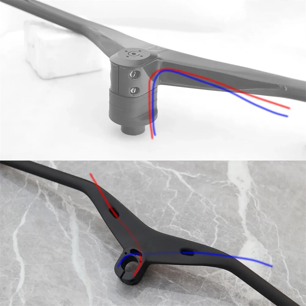 Mountain Bike Carbon Internal Cable Integrated Handlebar 780mm MTB XC Handlebar
