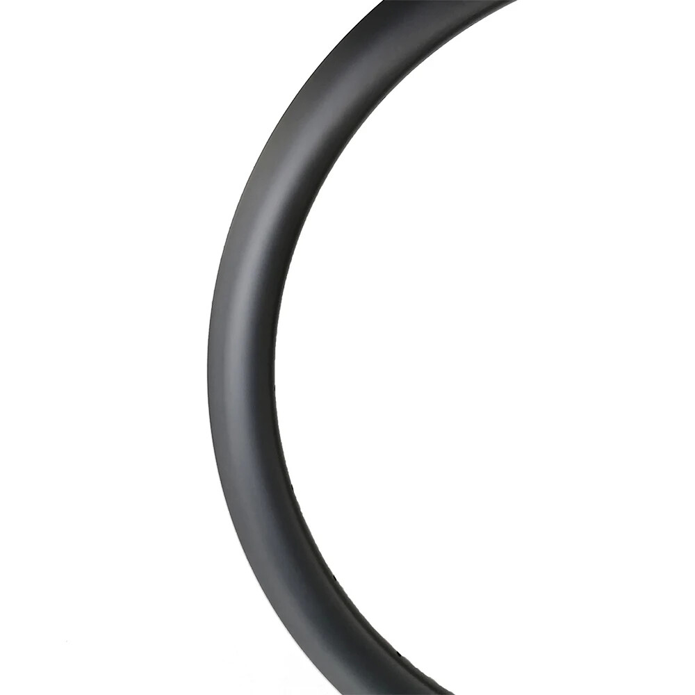 700c 40mm*27mm Tubeless Road Disc Carbon Rims UD 3K 12K Matte Glossy 16-32 Holes