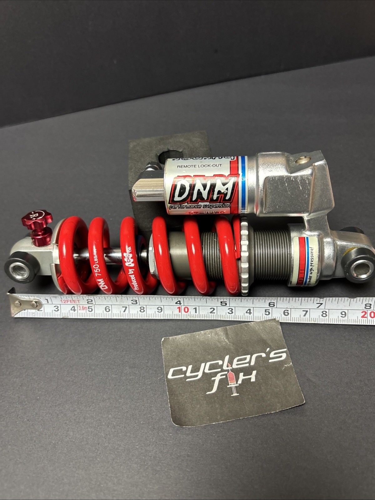NOS DNM Burner ST-12RC 750Lbs Downhill Mountain Bike Rear Shock Mtb Suspension
