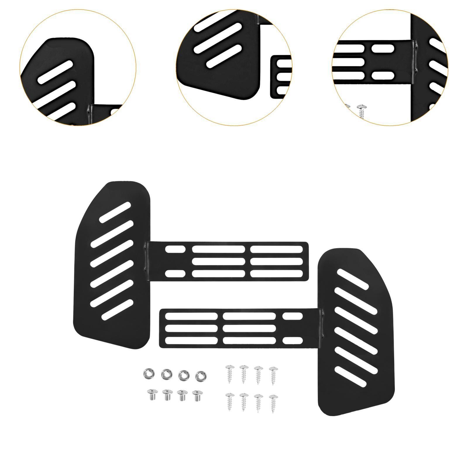 E-scooter Front Foot Pegs E Bike Accessories Non-slip