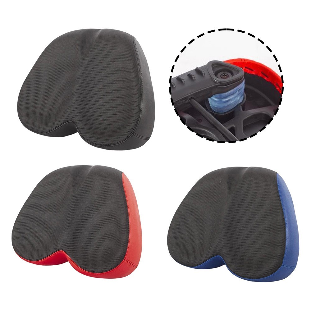 Waterproof Silicone Seat for Bicycles 27 22 6CM with Enhanced Protection