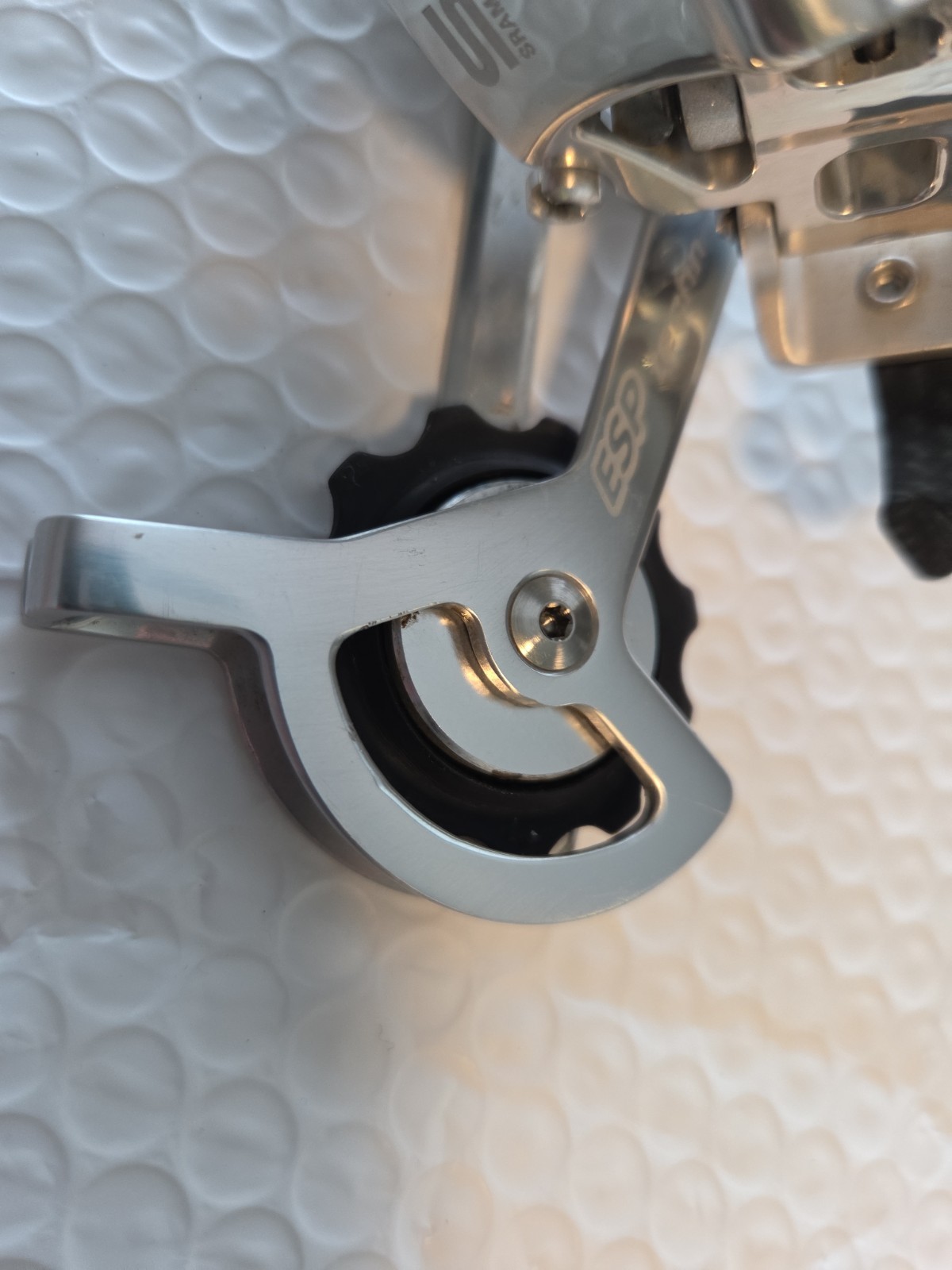 SRAM X-0 Rear Derailleur carbon long cage ESP Technology SRD And Shifters VGC
