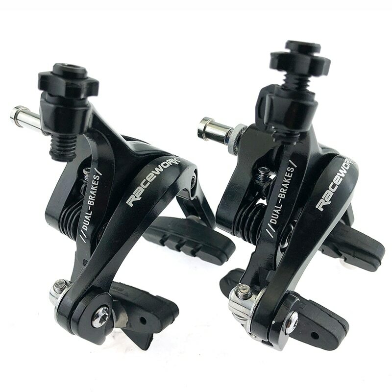 RACEWORK Road Bike Dual Pivot Calipers Bicycle Brake Racing Side Pull Caliper