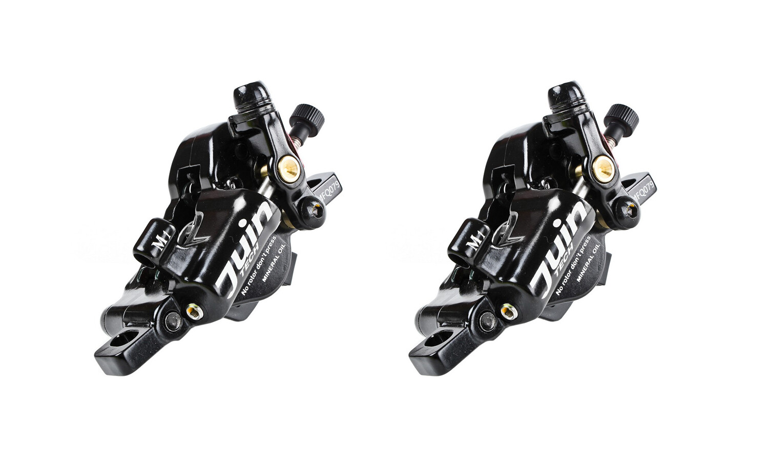 Juin Tech M1 Mountain E-bike Cycling Bike Hydraulic Disc Brake Caliper Set Black