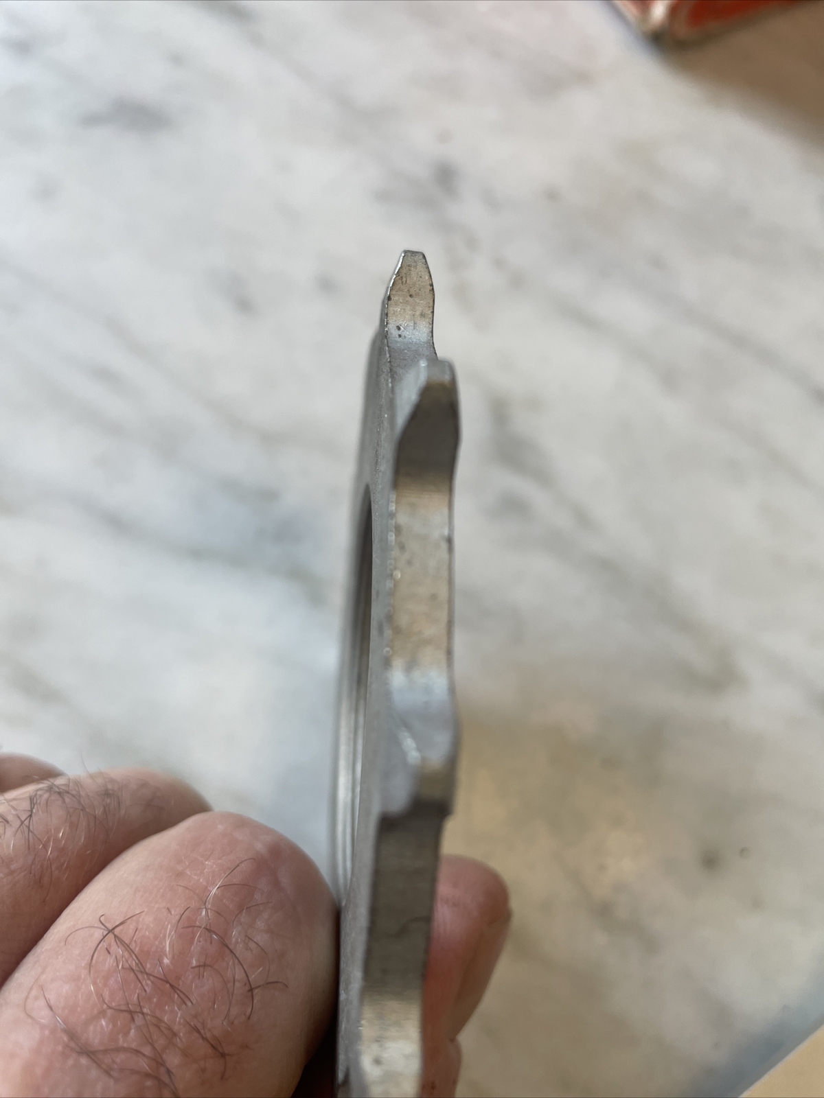 New-Old-Stock Vintage 1″ Pitch Skip Tooth Cog • 10T • Silver. (NJ)