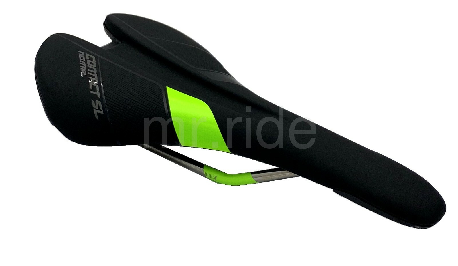 Giantt Contact SL Neutral Road Bike Saddle 273 x 137 mm 220g Black/Green