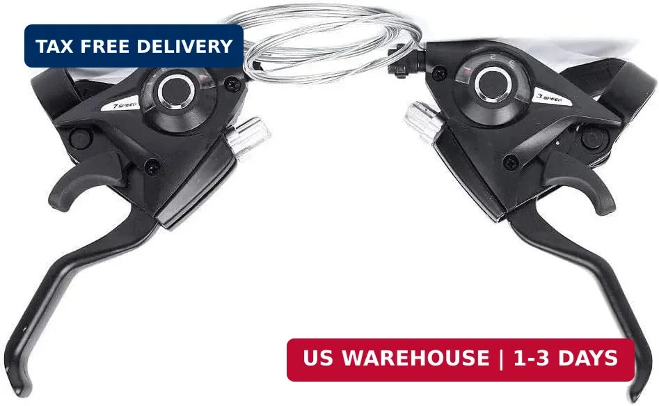 V-Brake ST-EF51 Set 3×7 Speed Shifter Brake Lever Combo MTB Bicycle Bike 21 Spee
