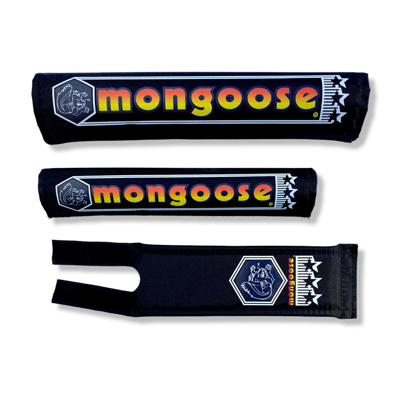 Mongoose Nylon pad set – BLACK 1984-1985