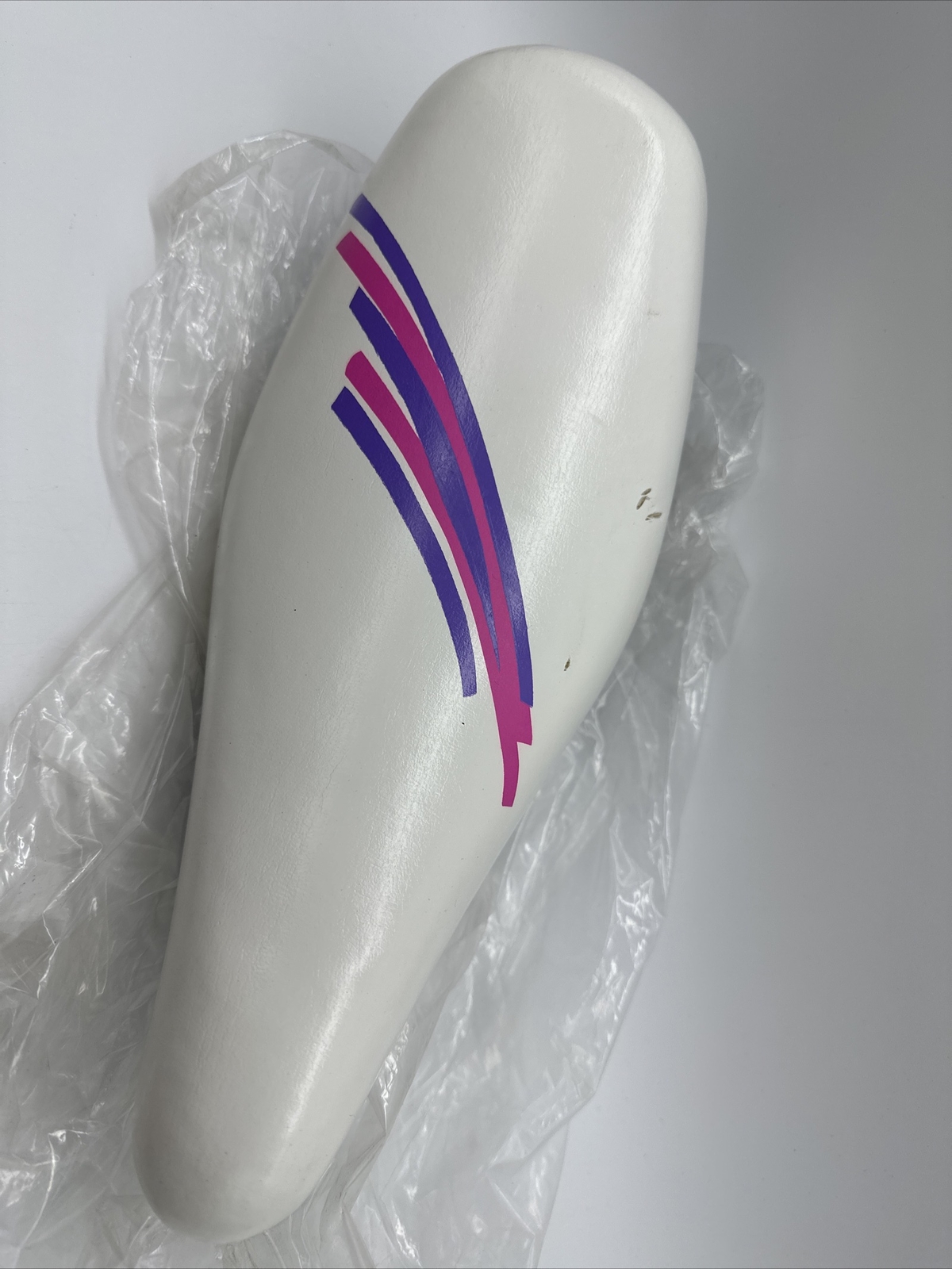 Vintage Old School White NOS Permaco Pink Purple Metal Kids Bike *READ!