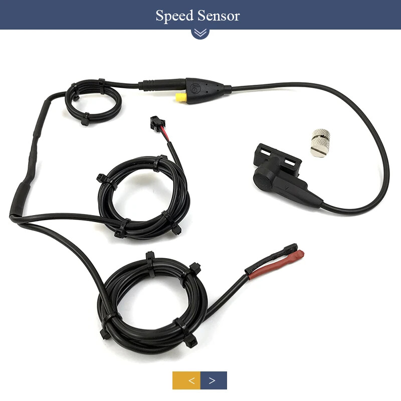 E-bike Double Interface Speed Sensor 6 Pin 27cm Cable For Mid Central Motor Kit